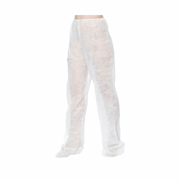 Pantalón de presoterapia blanco desechable