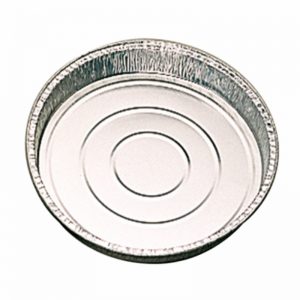 Envase redondo de aluminio 900 ml, 24 cm diámetro, paquete 100 uds.