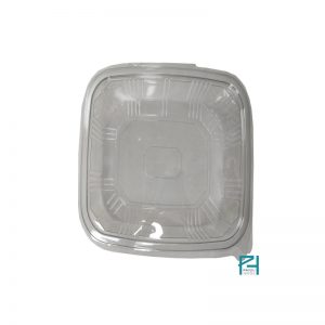 Envase PET transparente con tapa bisagra 2000 ml