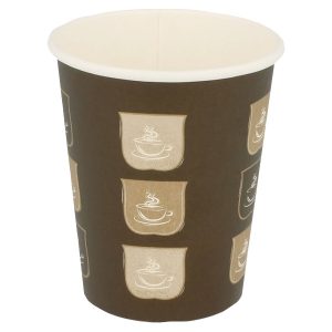 Vaso térmico de cartón decorado 180 ml