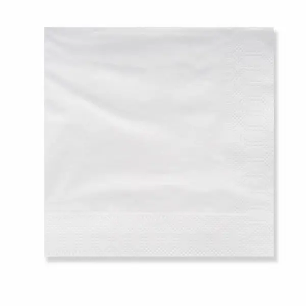 Servilleta blanca 20x20 2 capas punta a punta caja 6000 unidades