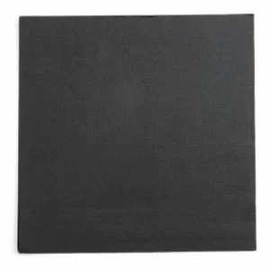 Servilleta punta a punta negra 40x40 2 capas caja 1200 unidades