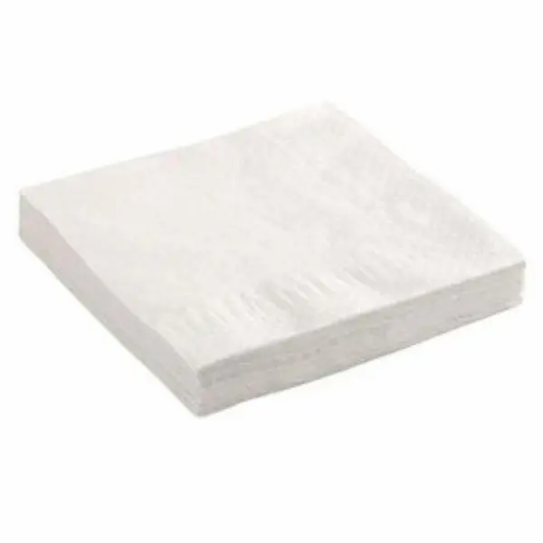 Servilleta celulosa blanca 40x40 2 capas caja 1200 unidades