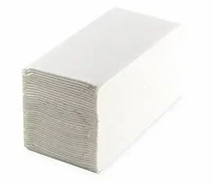 Servilleta pliegue americano blanca 30x40 caja 2400 unidades