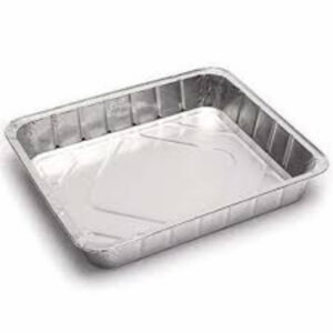 Envase rectangular de aluminio 3500 ml, paquete 100 uds.