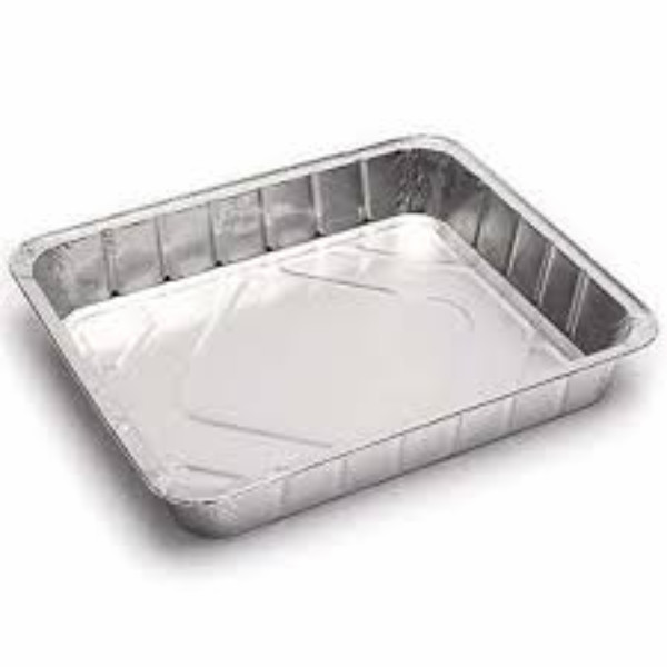 Envase rectangular de aluminio 3500 ml, paquete 100 uds.