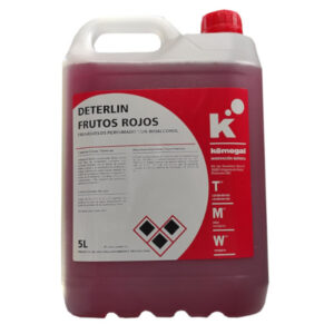 Fregasuelos bioalcohol frutos rojos garrafa 5 litros