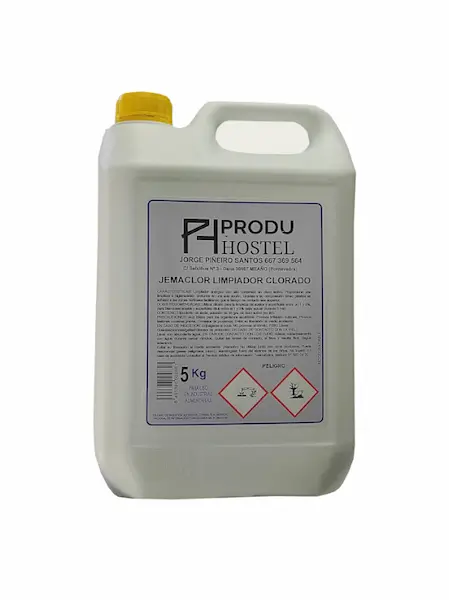 Jemaclor limpiador clorado garrafa 5 litros
