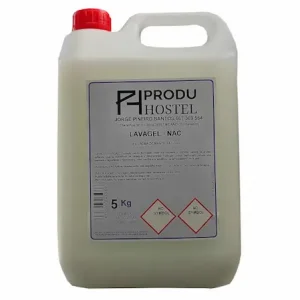 Garrafa de 5 l. de jabón de manos nacarado