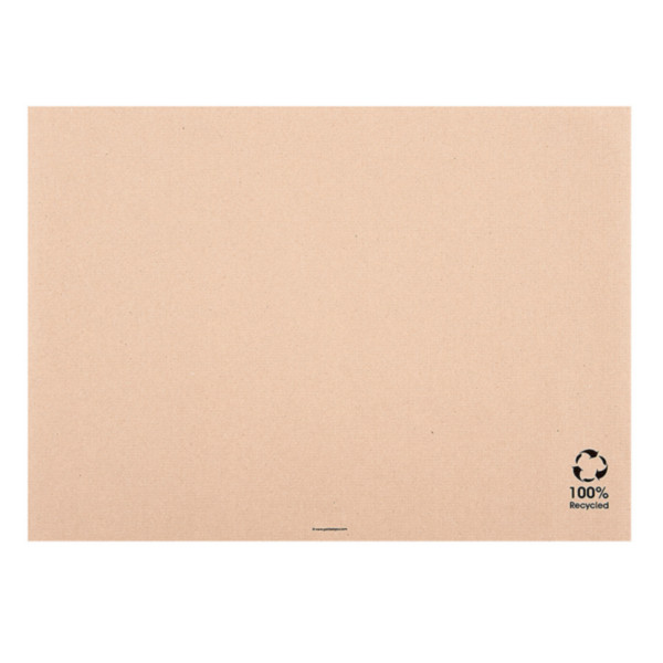 Mantelitos kraft reciclado 28x35 48 g caja 2000 unidades