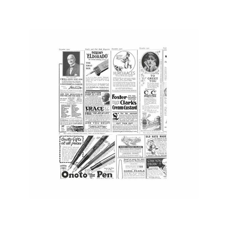 Envoltorio antigrasa Times 28x34 cm, paquete 1.000 uds.