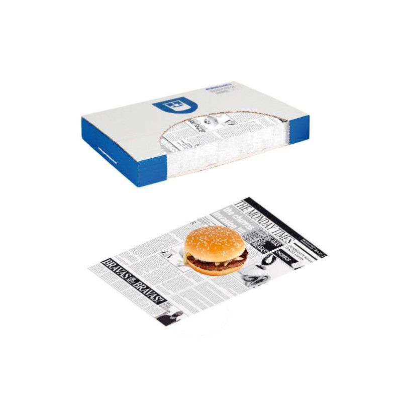 ENVOLTORIO ANTIGRASA BURGUER TIMES 28X34 CM.