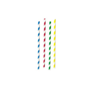 Pajitas papel biodegradables granizado 20 cm pack 1000 unidades