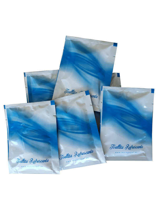 Toallitas refrescantes perfumadas limón